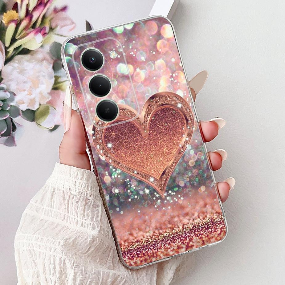 For Xiaomi Redmi 15 5G Case Cute Cat Luxury Painted Cover 6.9'' Soft Slim Phone Case For Xiaomi Redmi 15 Redmi15 4G Fundas Coque