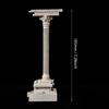 Small Aquarium Hideout Rocks Resin Roman Column Ornament for Fish Tank Decoration Underwater Scene