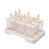 Ice Cream Popsicle Mold DIY Ice Cream Machine Homemade Ice Box with Plastic Stick Ice-lolly Mold Ice Cube Tray Kitchen Gadgets