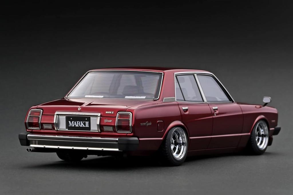 Ignition Model Scale Toyota Mark II Sedan Grande Red Metallic Finished Product 1/18 (MX41)