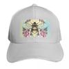 Growth Baseball Cap Contrast Two Tone Brim Snapback Flat Bill Strapback Dad Hat