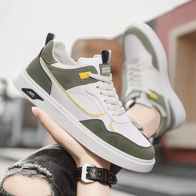 Mode Herren Vulkanisierter Schuh Sportlicher Flacher Freizeitschuh für Herren Canvas Atmungsaktiv Outdoor Mode Herren Vulkanisierter Schuh Komfort Weicher Sneaker