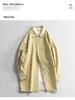 Men's Mid-Length Trench Coat - 2025 Spring/Autumn Casual Loose Jacket, Plus Size Available