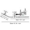 Cymbal Clamp Holder Drum Set Clamp Adjustable Connection Bracket Cymbal Arm Clamp