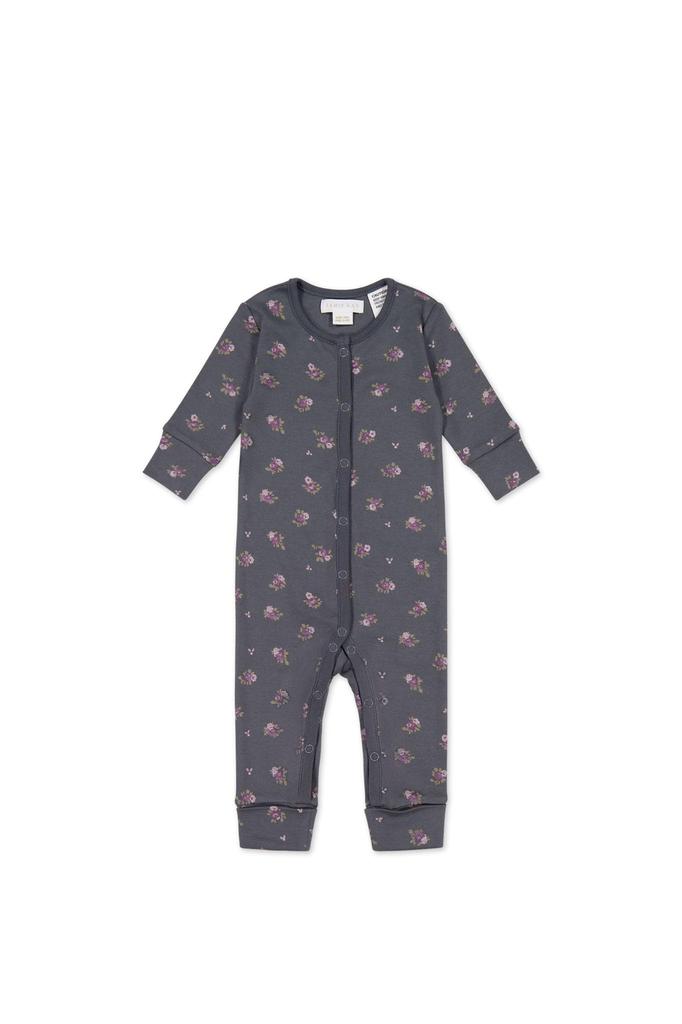 Organic Cotton Romper Simone Lava JBCO251152 Baby DGRY 80 [Jamie Kay]