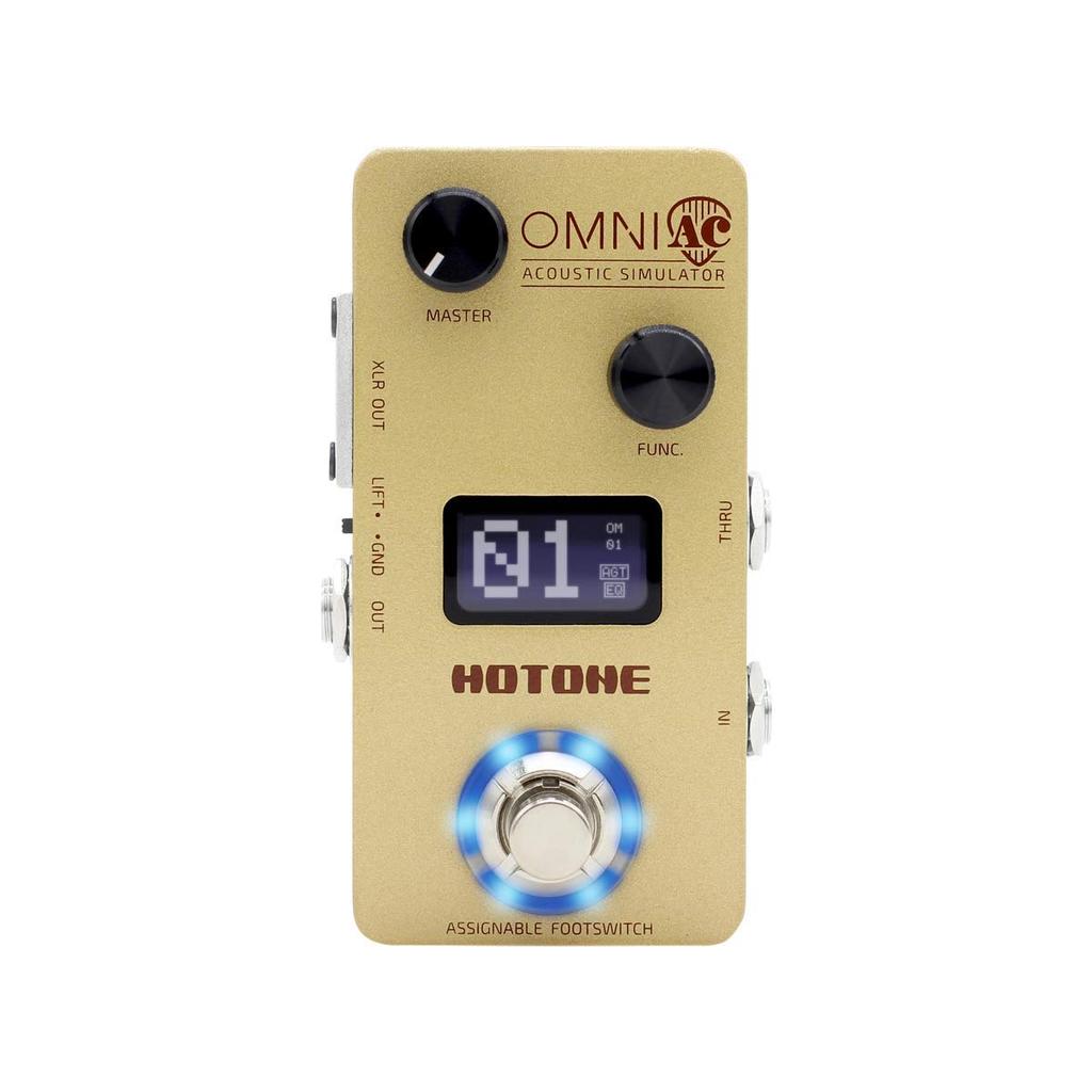HOTONE "OMNI AC" CDCM Acoustic Guitar Simulator [Official Japanese Product]