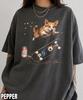 Funny Corgi Skate T-Shirt,Corgi Mom Tee,Y2k Dog Owner Gift,Dog Skateboard Aesthetic Tee,Vi Tage Y2k Top,Retro Puppy Streetwear Tee