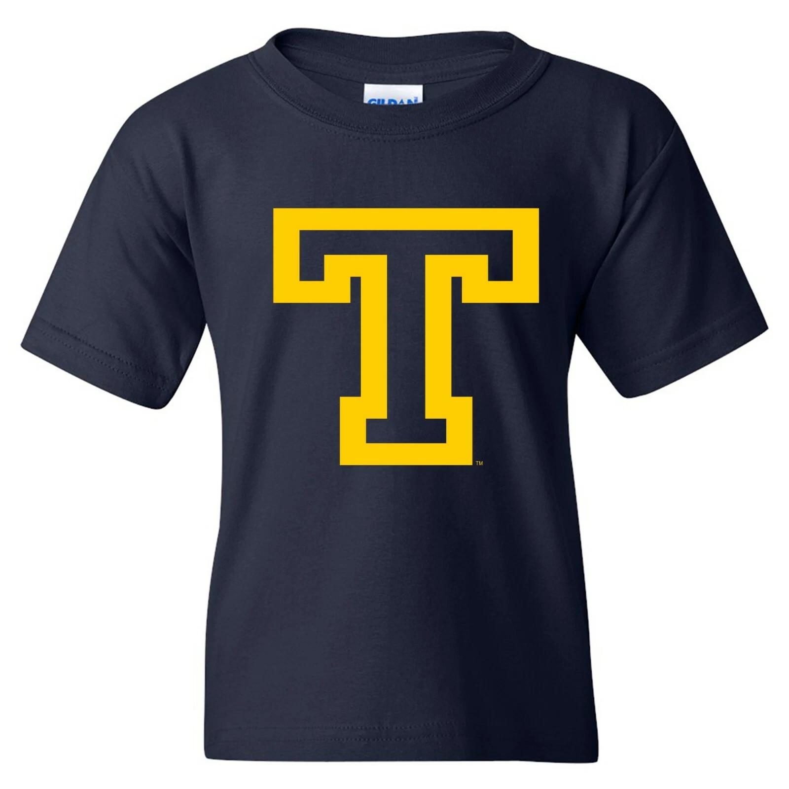 Trinity College Bantams Primary Logo - University Team Youth T-Shirt - Navy 2XL