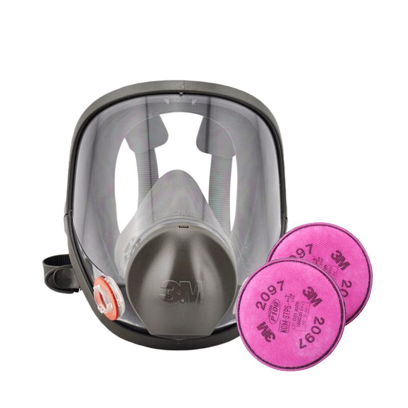 3M 6800 Full Face Reusable Respirator Mask Medium