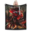 Anime Hellsing Blankets Fleece Print Breathable Ultra-Soft Throw Blanket for Home Travel Bedspread