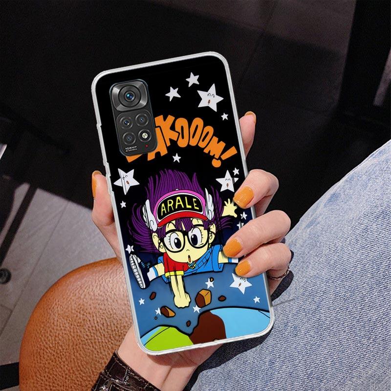 Dr Slump Arale Anime Phone Case For Xiaomi Redmi Note 15 14 13 12S 12 11 Pro Plus 14S 11S 11E 10 10S 11T 5G Personalized Cover R