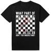 Chess Player What Part of Chess Didn't You Understand Tee Tops Round Neck Short-Sleeve Tshirt Clothing Oversize Summer T-shirts