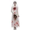 Halloween Ghost Bride Costume Dress Polyester Spandex For Cosplay Party Stage Performance
