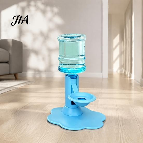 Automatisk VannDispenser for Katter Tyngdekraftmatet KattDispenser, 640ml Beholder, PåfyllingsSkål, Opphøyd Enkel Rengjøring KattedyrSkål Håndfri HydreringsStasjon