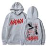 New Japanese Anime Hoodies Nana Osaki Graphic Printed Unisex Women Hoodie Streetwear Sweatshirts Harajuku Pullovers Unisex Clothing
