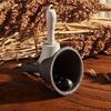 1Pc Retro Nostalgic Creative Vintage Cast Iron Hand Bell for Wedding Decoration Church Classroom Hotel Retro Craft Alarm