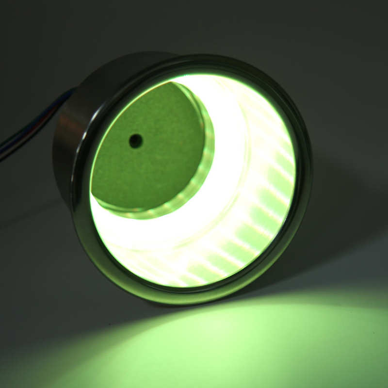 Vložka LED stojánku na pohár Dálkové ovládání Nerezový držák RGB pohárků do auta s 20cm drátem pro člun Yacht RV