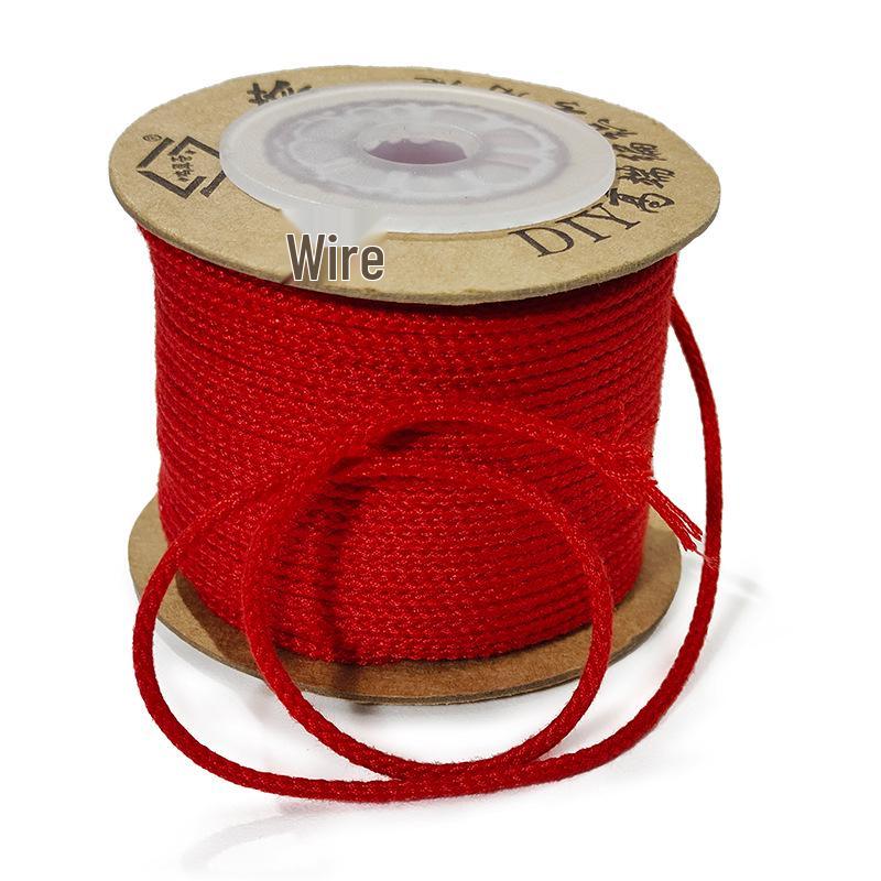 Colorful Hand-Woven Red String DIY Bracelet Materials & Accessories