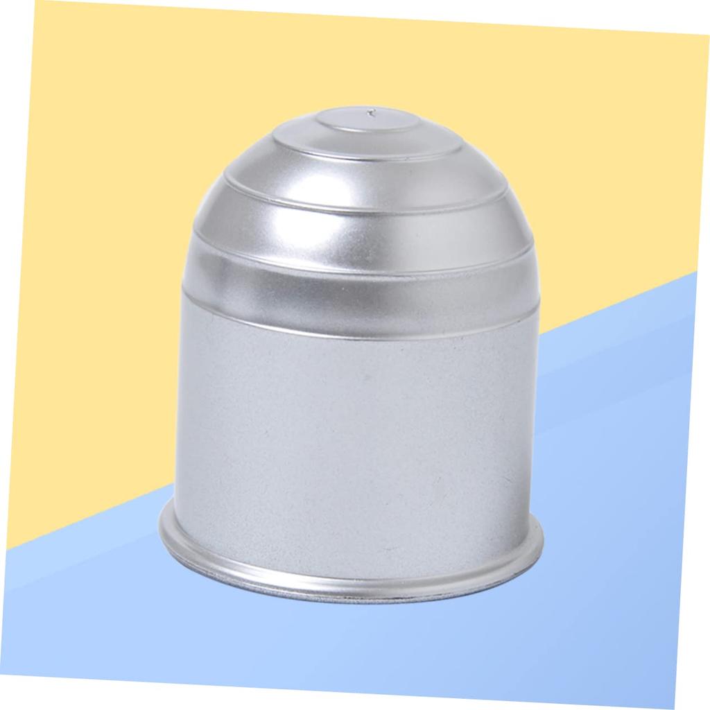 Gatuida Ball Protector Car Ball Cover Hitch Ball Cover Silver