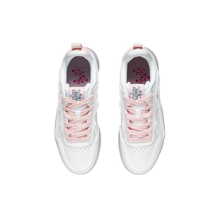 New Li Ning Sport Leisure Low X Disney 'White' Women's AGCS020-3