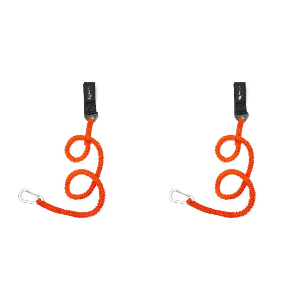 

2-5Pcs Elastic Kayak Paddle Leash with Safety Hook Coiled Lanyard Cord Tie Rope Canoe Anti-Lost Rope Rowing Boat Accessories