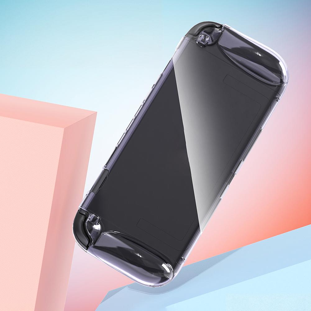 For Switch 2 Handheld Gaming Console TPU Case Protective Cover Shockproof Transparent Protector Shell For Nintendo