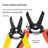 Multi-Functional Wire Stripper and Crimping Tool: Electrician's Stripping, Cutting, and Cable Pliers.