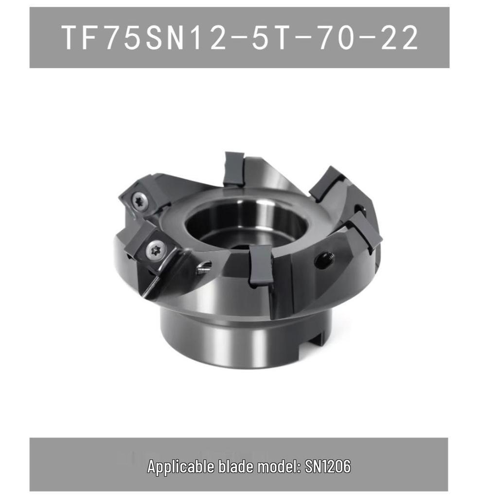 Face Mill Cutter Head: SNMU1206XTN, SNMX1205 AN, SNEU1206ZNEN (45°, 75°, 88°)