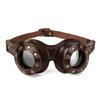 Ochelari Steampunk Reglabili Ochelari Pilot Steampunk Ochelari din Piele PU