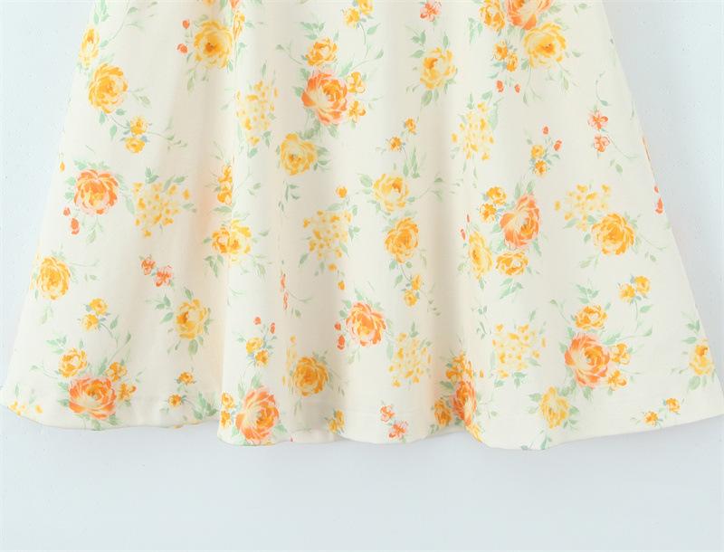 TAOP&ZA Women's Bow Floral Print Poplin Dress - Spring/Summer Collection