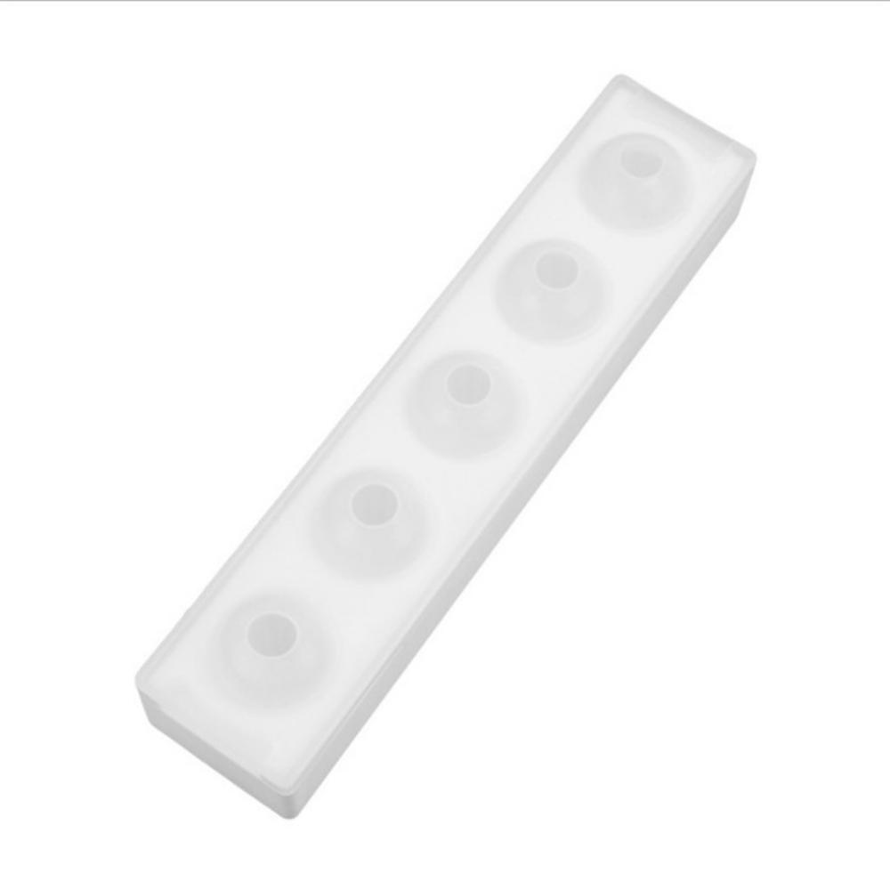 

Прямоугольная пасхальная 5 даже трехмерная силиконовая форма для яиц для торта, десертной выпечки белый