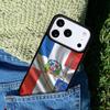 Dominican Vintage Republic Flag Soft Phone Case Cover Compatible with for IPhone 17air 16e 15 14 13 12 11Pro Max 17 Air