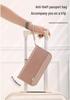 Stylish Lightweight Travel Passport and Document Organizer with Anti-theft Card Holder