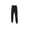 Jordan Knitted Sweatpants MJ BASELINE Lace Up Side Print Fleece Lined Casual Black Kids' FZ6362-010
