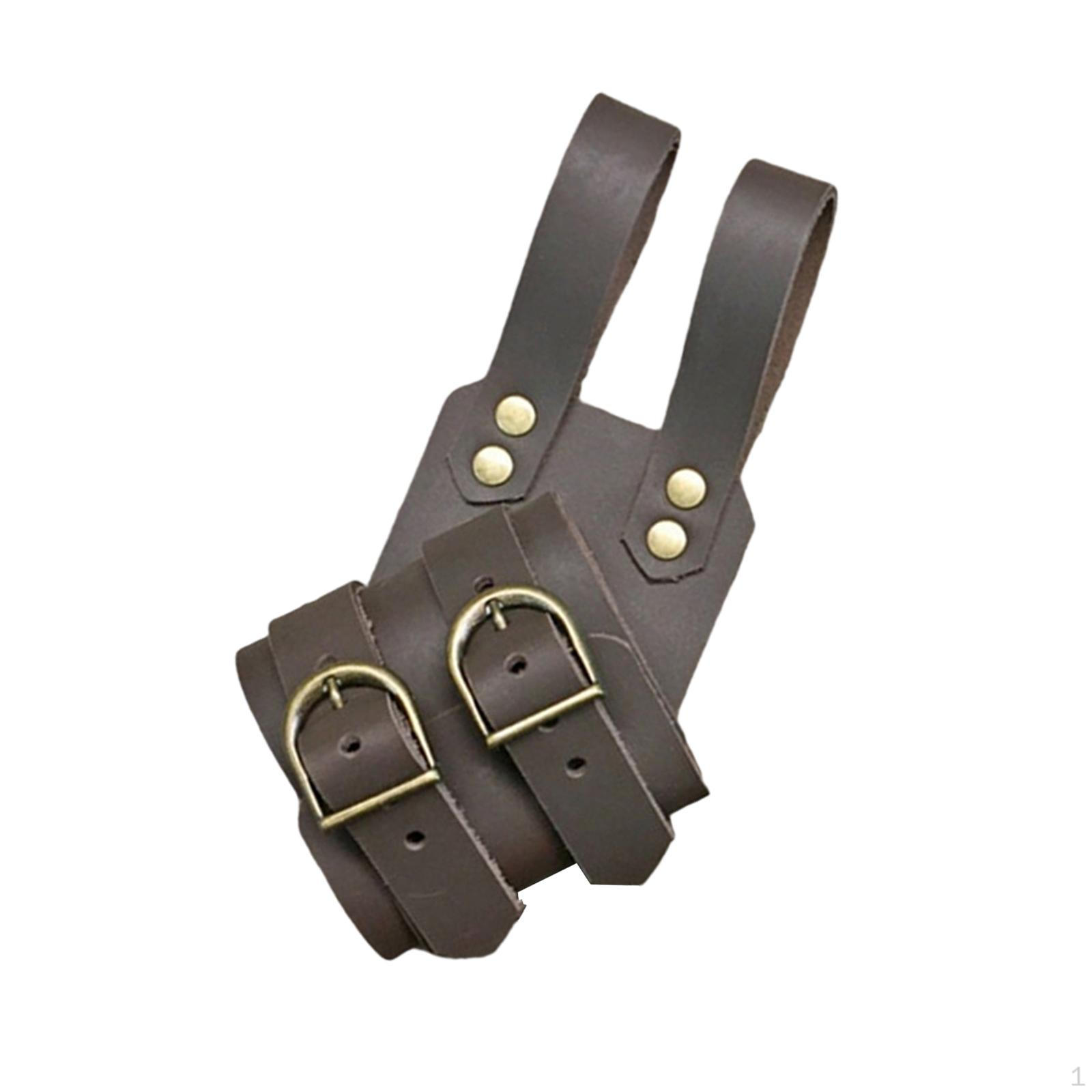 

Belt Sheath Costume Performance Knight Rapier for Cosplay Women Kids Adult Waist Scabbard dark coffee