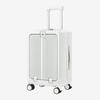 Yongsheng 20" Cabin Suitcase: New Dry-Travel Design, Aluminum Frame, Trolley Case with Custom Lock, Anti-Fall Security.