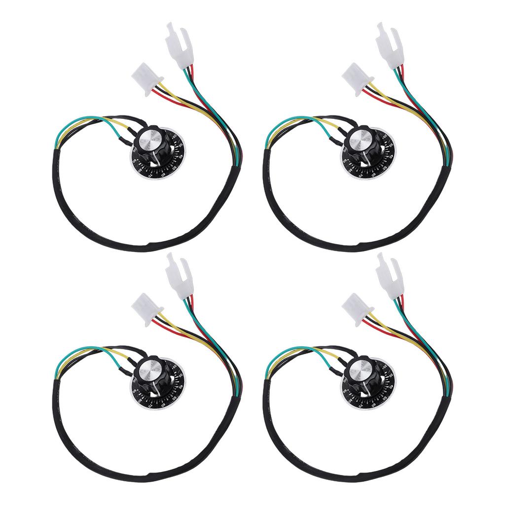 Knob Speed Limiter 3 Gears Speed Motorcycle Twist Speed Limit Knob for ATV UTV Go Kart Mower