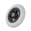 6in Electric Wheelchair Wheel Noiseless Aluminum Alloy Hub Rubber Inflatable Wheel Replacement