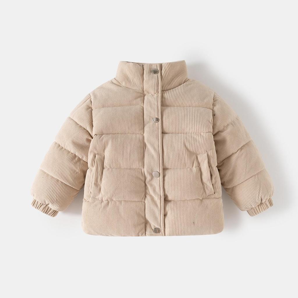 Children's Winter Cotton Padded Jacket - Unisex Korean Style for Autumn/Winter 2025