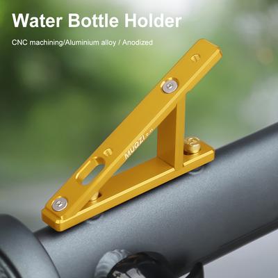 Leichter Fahrradflaschenhalter-Montageadapter Universeller faltbarer Fahrrad-Wasserflaschenhalter-Adapter für Brompton-Fahrrad