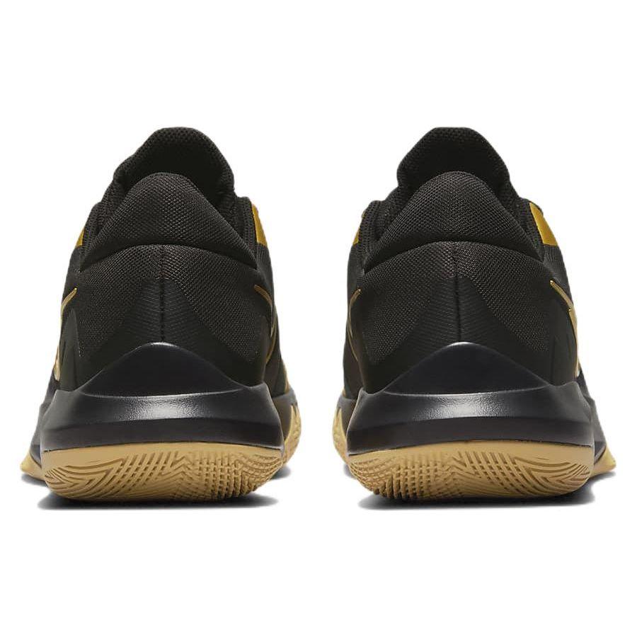 Nike Precision 6 Black Metallic Gold Unisex Sneakers DD9535-005