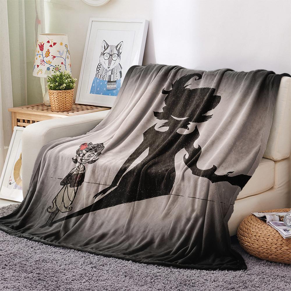 Queen Charlie Print Flannel Blanket, High Quality Comfortable for All Seasons, Home Decor, Warmth and Comfort