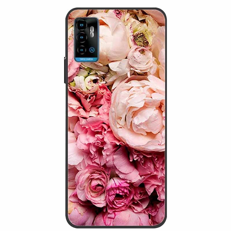For ZTE Blade A71 Case Shockproof Soft silicone TPU Back Cover For ZTE BladeA71 Phone Cases for ZTE Blade A 71 2021 Cute Cartoon