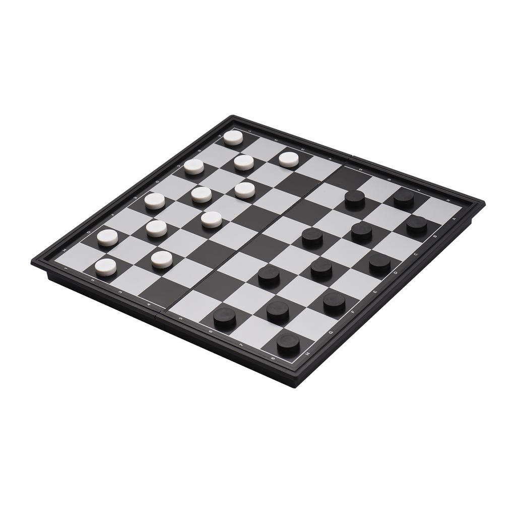 Travel Chessboard Game Portable International Chess Set Magnetic Foldable Board Entertainment Educational Gift for Children Students Adults Family Hom