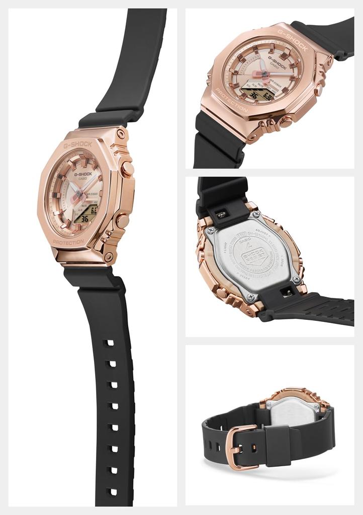 Watch Model Metal Covered Black [Casio] G-Shock [] Mid-size GM-S2100PG-1A4JF Women's