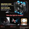 Vierkante 7-inch Koplampen 5x7 Met Opening Angel Eye Tweekleurig Groot- en Dimlicht Lamp Voor Jeep Wrangler Off-road Truck DRL Koplampen