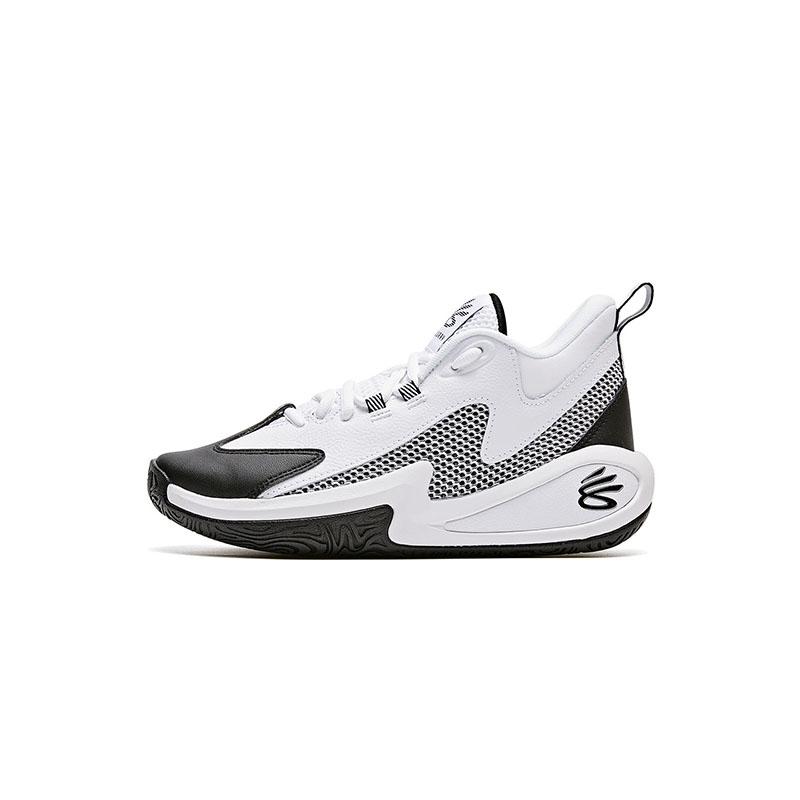 Under Armour Curry Abrasion Resistant Breathable Mid Top Children s Basketball Shoes White Kids 6000751 36