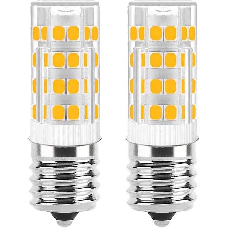 E17 LED Bulb Dimmable,E17 Intermediate Base,T7 4W 40W Incandescent Equivalent,Daylight White 6000K,Fit for Over Stove Appliance, Range Hood,