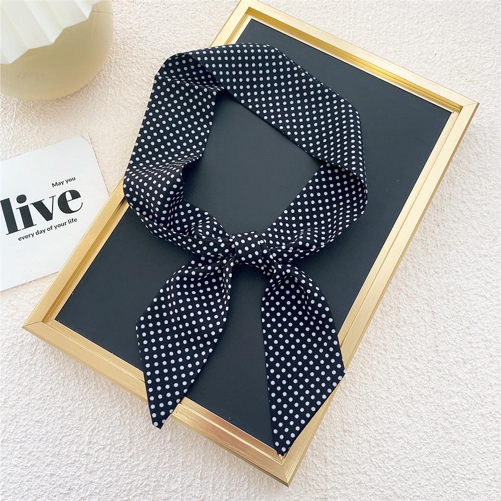 New Scarves Silk Scarves Women'S Spring And Autumn Season Long Decorative Professional Scarves Summer Thin Styles Paired With Shirts Stylish