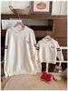 Real Shot Adorable Baby Knitted Jumpsuit - Stylish Winter Outfit for Babies, Perfect Parent-Child Look